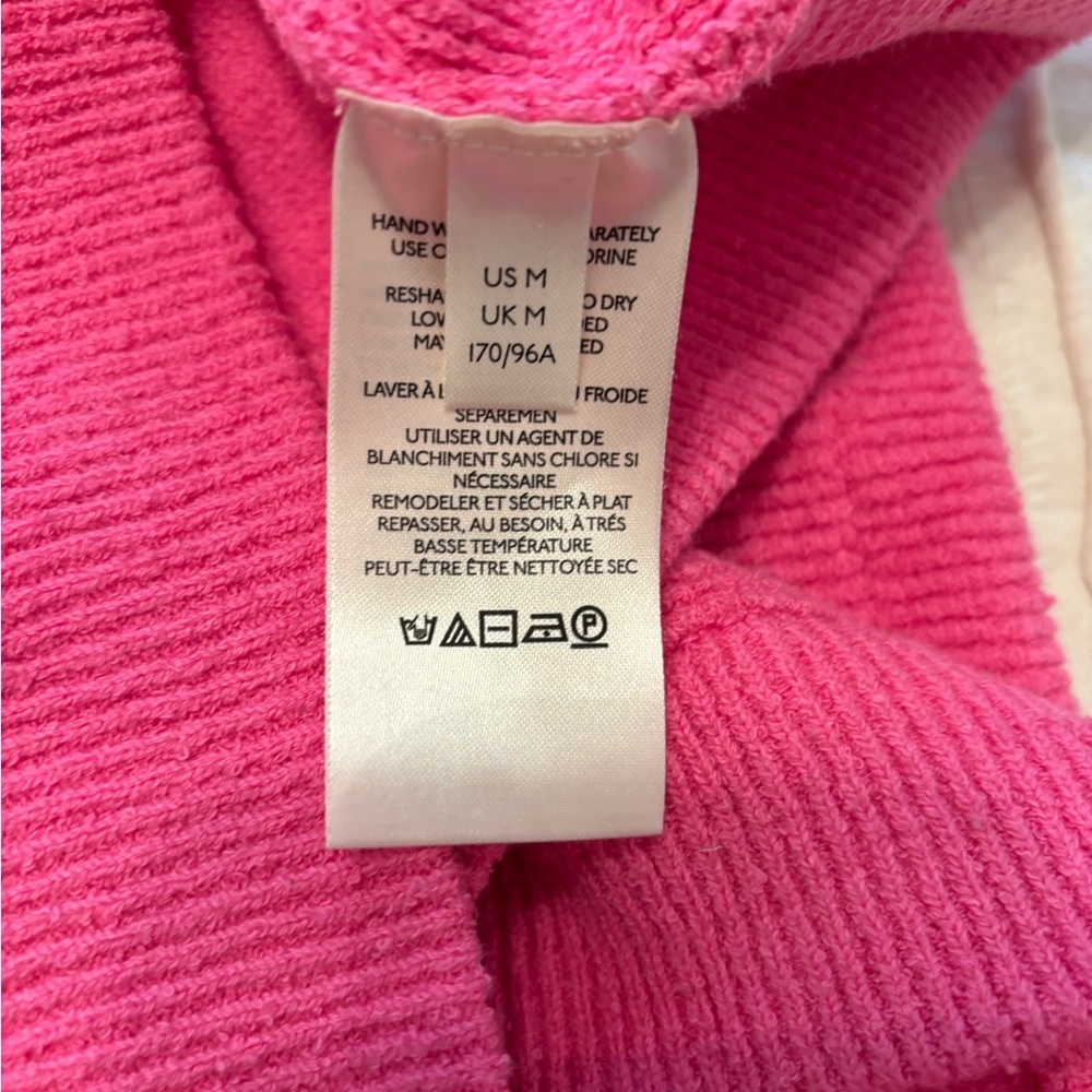Free People Ottoman Pink Cowl Neck Sweater - Picture 5 of 9